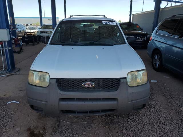1FMYU01192KB22664 - 2002 FORD ESCAPE XLS WHITE photo 5
