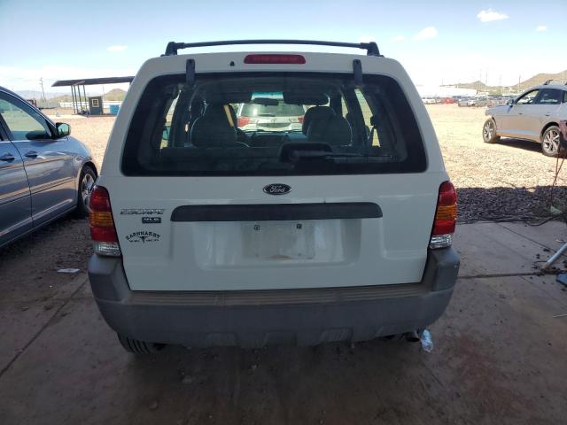 1FMYU01192KB22664 - 2002 FORD ESCAPE XLS WHITE photo 6
