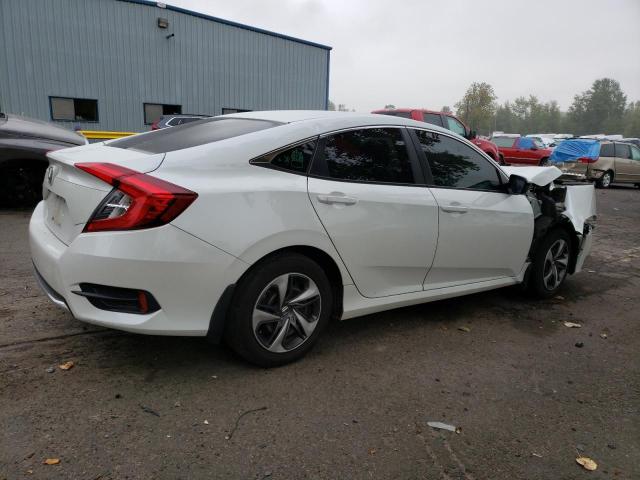 19XFC2F65LE205222 - 2020 HONDA CIVIC LX WHITE photo 3