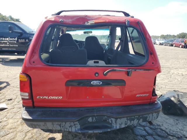 1FMYU24X5WUC60739 - 1998 FORD EXPLORER RED photo 6