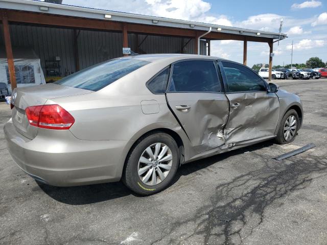 1VWAS7A31FC008547 - 2015 VOLKSWAGEN PASSAT S GOLD photo 3