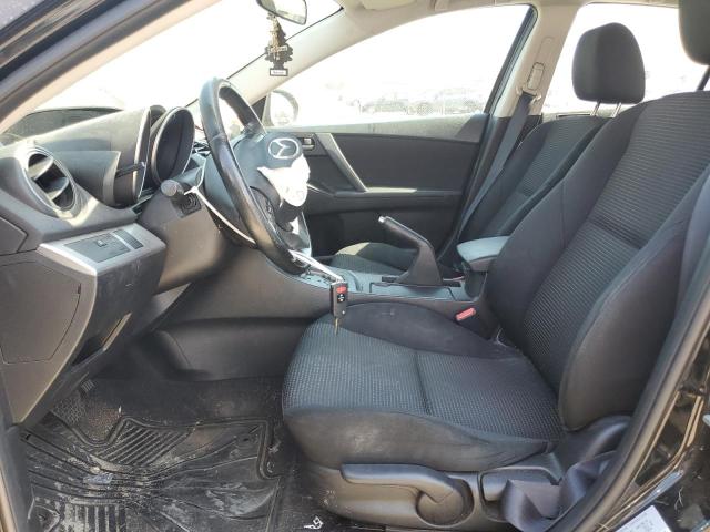 JM1BL1L84C1628584 - 2012 MAZDA 3 I BLACK photo 7