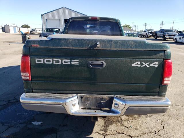 1B7GG22Y0XS103409 - 1999 DODGE DAKOTA GREEN photo 6