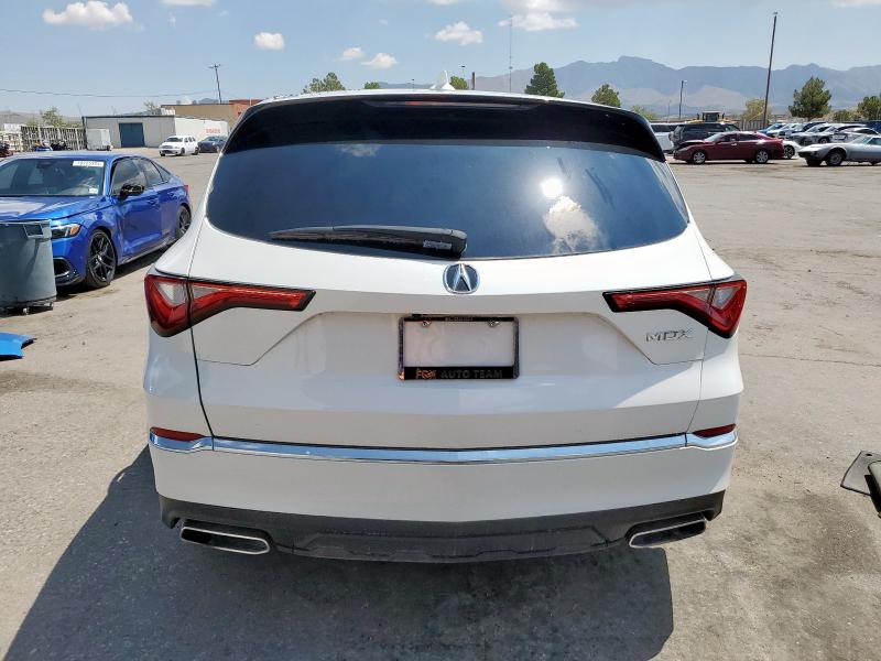 5J8YD9H32RL004235 - 2024 ACURA MDX WHITE photo 6