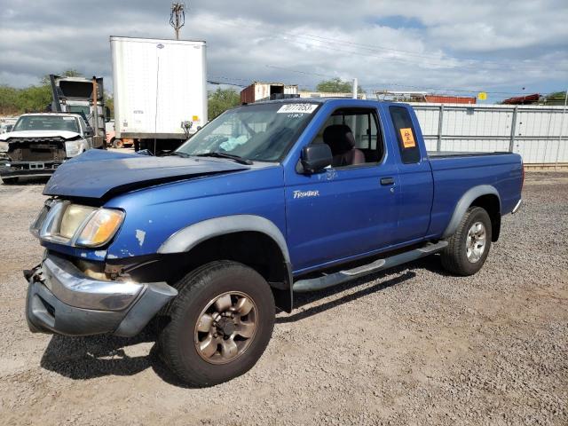 1N6ED26Y9XC300032 - 1999 NISSAN FRONTIER KING CAB XE BLUE photo 1