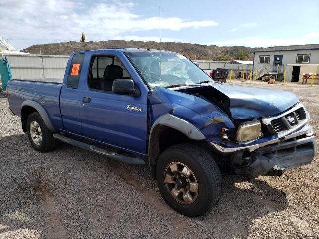 1N6ED26Y9XC300032 - 1999 NISSAN FRONTIER KING CAB XE BLUE photo 4