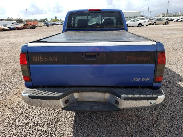 1N6ED26Y9XC300032 - 1999 NISSAN FRONTIER KING CAB XE BLUE photo 6