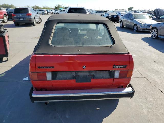 WVWCA0153CK003407 - 1982 VOLKSWAGEN RABBIT DELUXE RED photo 6