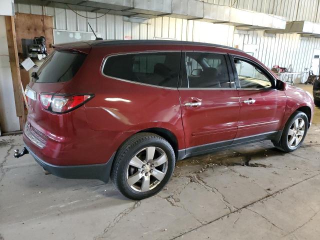 1GNKRJKD7FJ118223 - 2015 CHEVROLET TRAVERSE LTZ BURGUNDY photo 3