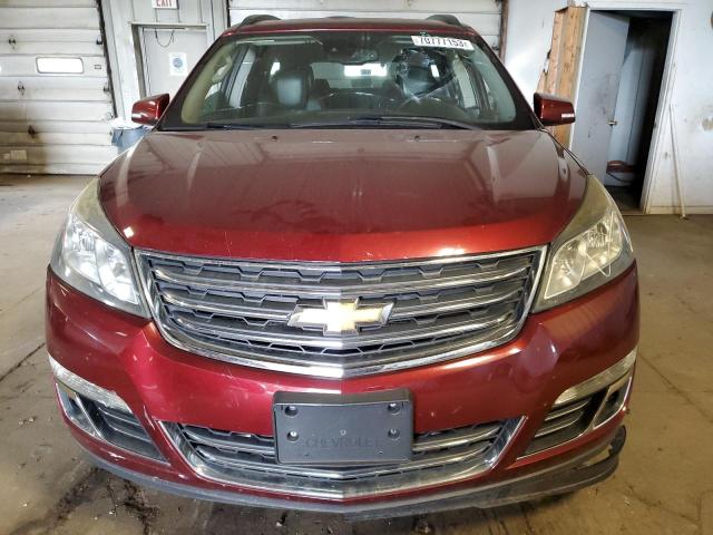 1GNKRJKD7FJ118223 - 2015 CHEVROLET TRAVERSE LTZ BURGUNDY photo 5