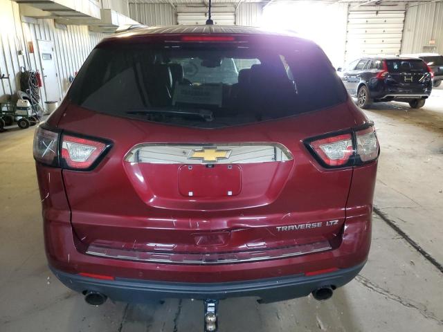 1GNKRJKD7FJ118223 - 2015 CHEVROLET TRAVERSE LTZ BURGUNDY photo 6