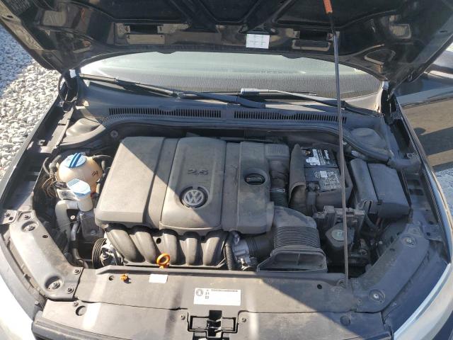 3VWDX7AJ0BM304486 - 2011 VOLKSWAGEN JETTA SE BLACK photo 11