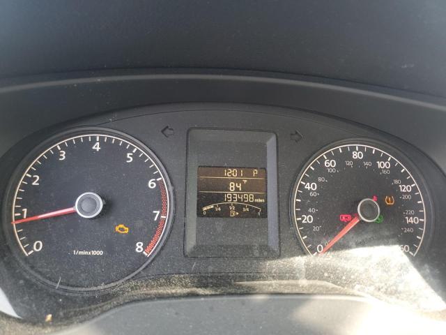 3VWDX7AJ0BM304486 - 2011 VOLKSWAGEN JETTA SE BLACK photo 9