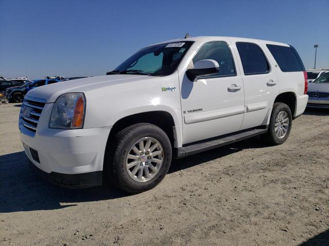 1GKFK13519R101367 - 2009 GMC YUKON HYBRID WHITE photo 1