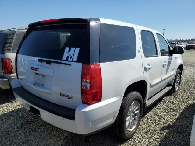 1GKFK13519R101367 - 2009 GMC YUKON HYBRID WHITE photo 3