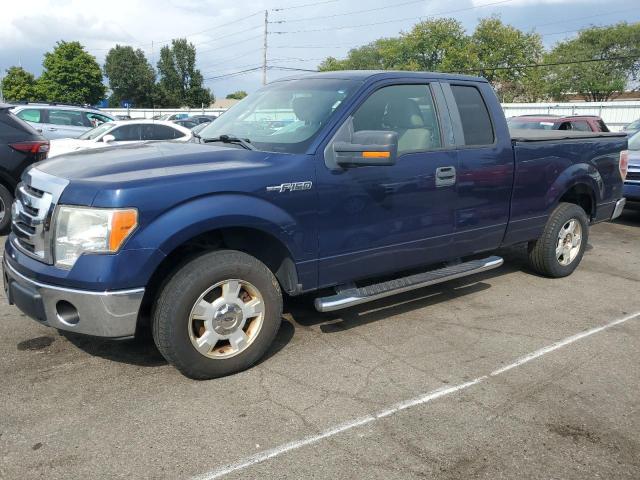 1FTRX12V09FA68374 - 2009 FORD F150 SUPER CAB BLUE photo 1