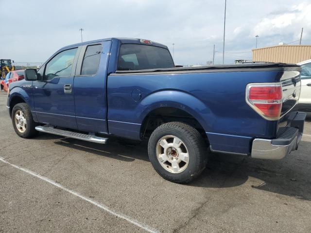 1FTRX12V09FA68374 - 2009 FORD F150 SUPER CAB BLUE photo 2