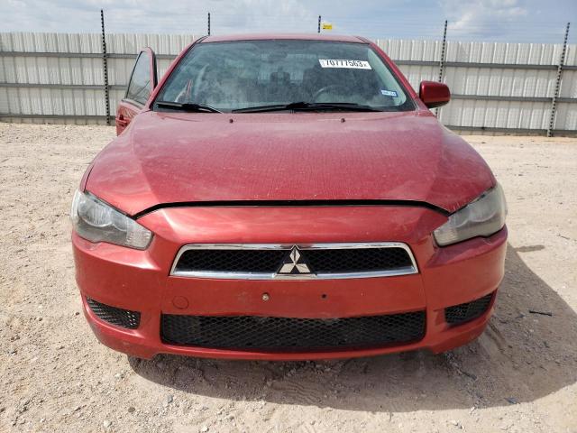 JA32U2FU1BU044747 - 2011 MITSUBISHI LANCER ES/ES SPORT RED photo 5