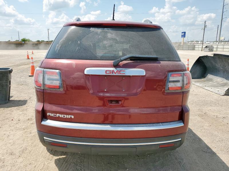 1GKKRRKD6GJ132126 - 2016 GMC ACADIA SLT-1 BURGUNDY photo 6