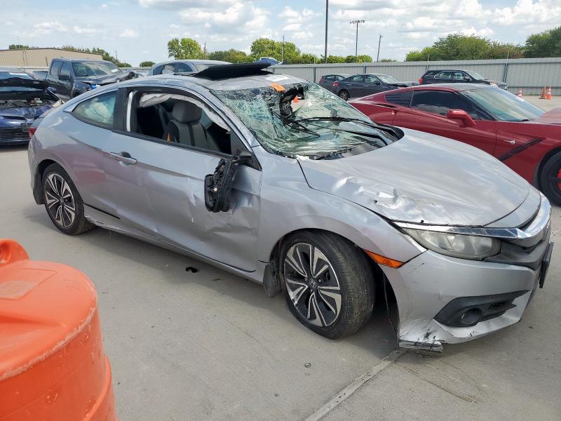 2HGFC3B39JH354916 - 2018 HONDA CIVIC EX Silber Foto 4