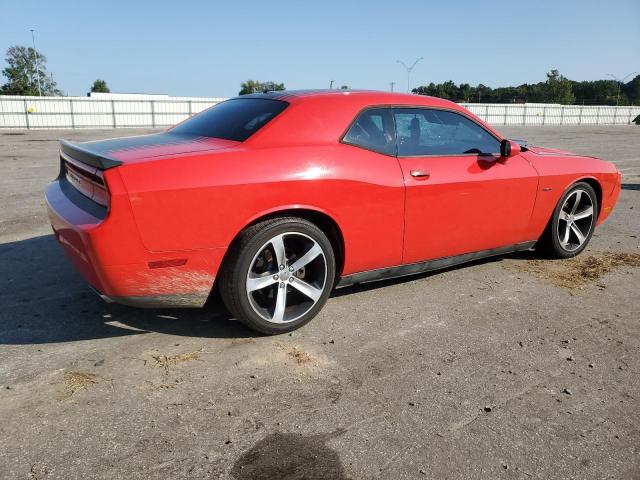 2C3CDYBT2EH231514 - 2014 DODGE CHALLENGER R/T RED photo 3