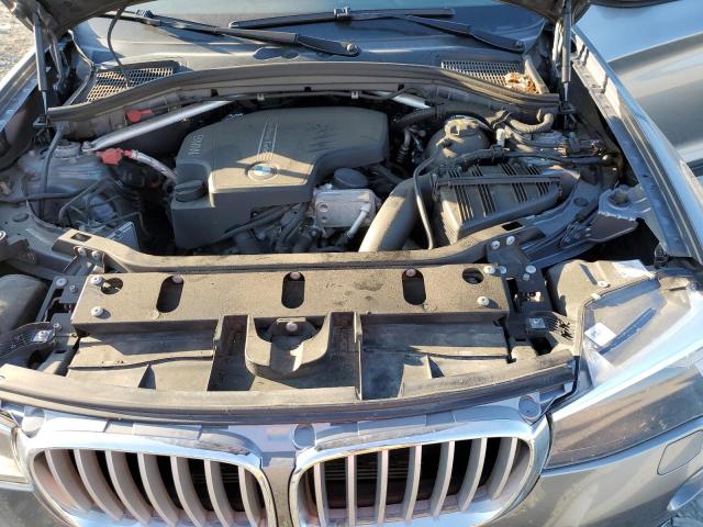 5UXWX9C59H0D99411 - 2017 BMW X3 XDRIVE28I GRAY photo 12