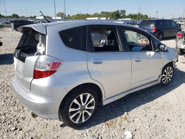 JHMGE8H51DC067398 - 2013 HONDA FIT SPORT SILVER photo 3