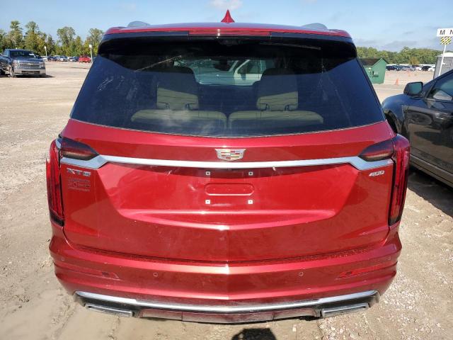 1GYKPCRS4MZ194263 - 2021 CADILLAC XT6 PREMIUM LUXURY RED photo 6