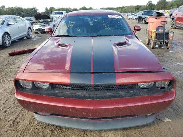 2C3CDYAG2EH294083 - 2014 DODGE CHALLENGER SXT RED photo 5