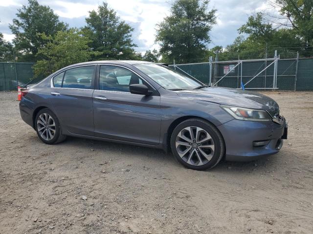 1HGCR2F5XFA033061 - 2015 HONDA ACCORD SPORT GRAY photo 4
