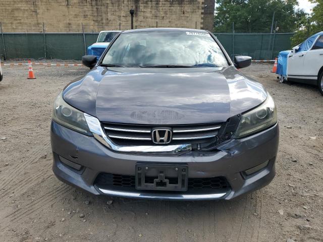 1HGCR2F5XFA033061 - 2015 HONDA ACCORD SPORT GRAY photo 5