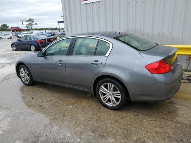 JN1DV6AR1BM650781 - 2011 INFINITI G25 GRAY photo 2