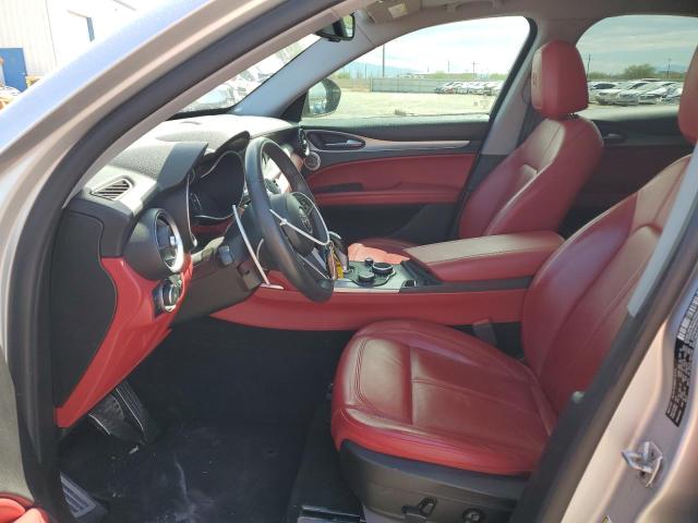 ZASFAKPN5J7B93959 - 2018 ALFA ROMEO STELVIO SPORT Серебристый фото 7