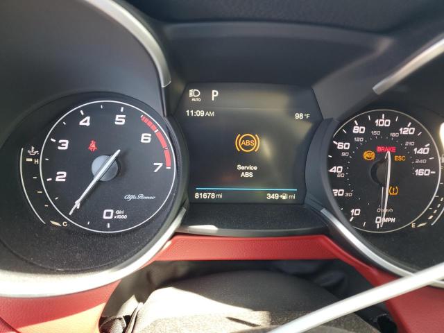 ZASFAKPN5J7B93959 - 2018 ALFA ROMEO STELVIO SPORT Серебристый фото 9