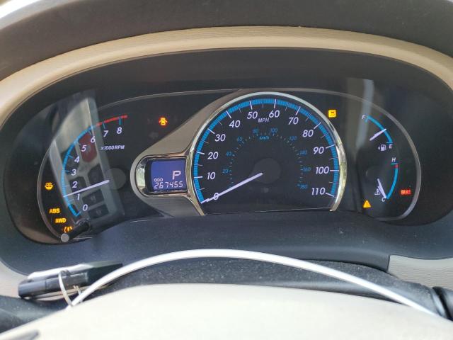 5TDDK3DC9BS017106 - 2011 TOYOTA SIENNA XLE GREEN photo 9