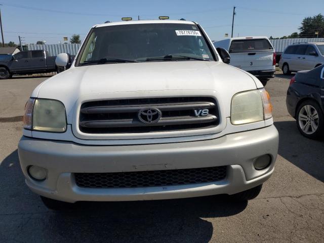 5TDZT34AX3S180060 - 2003 TOYOTA SEQUOIA SR5 白色 照片 5