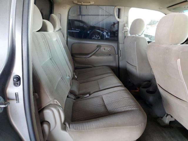 5TBET34156S538306 - 2006 TOYOTA TUNDRA DOUBLE CAB SR5 GRAY photo 10