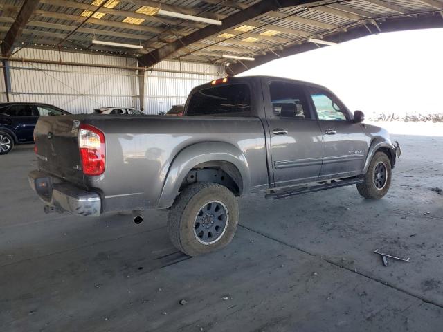 5TBET34156S538306 - 2006 TOYOTA TUNDRA DOUBLE CAB SR5 GRAY photo 3