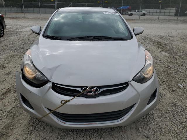 5NPDH4AE9DH316985 - 2013 HYUNDAI ELANTRA GLS SILVER photo 5