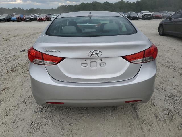 5NPDH4AE9DH316985 - 2013 HYUNDAI ELANTRA GLS SILVER photo 6