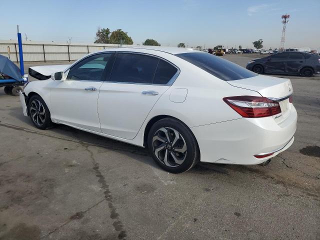 1HGCR3F09HA019651 - 2017 HONDA ACCORD EXL WHITE photo 2