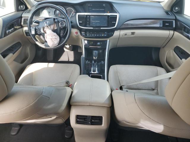 1HGCR3F09HA019651 - 2017 HONDA ACCORD EXL WHITE photo 8