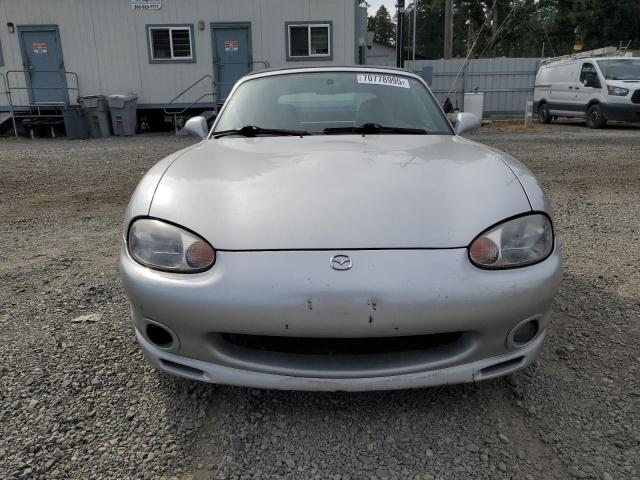 JM1NB3535Y0156048 - 2000 MAZDA MX-5 MIATA BASE SILVER photo 5