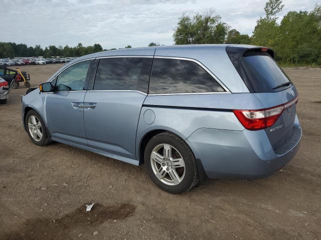 5FNRL5H92CB075089 - 2012 HONDA ODYSSEY TOURING BLUE photo 2