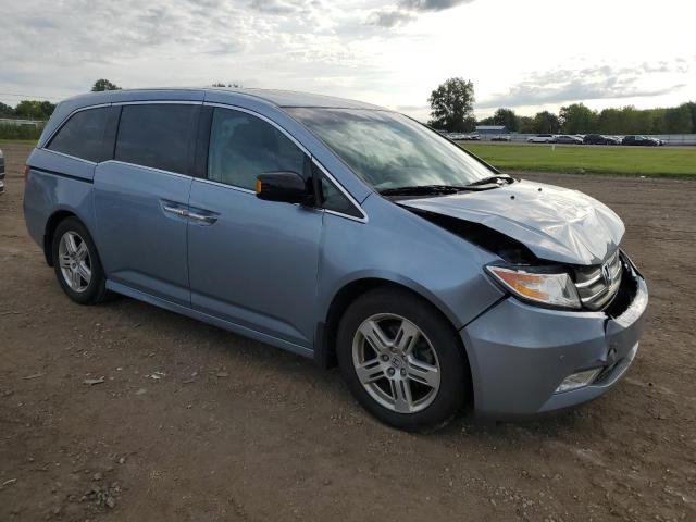 5FNRL5H92CB075089 - 2012 HONDA ODYSSEY TOURING BLUE photo 4
