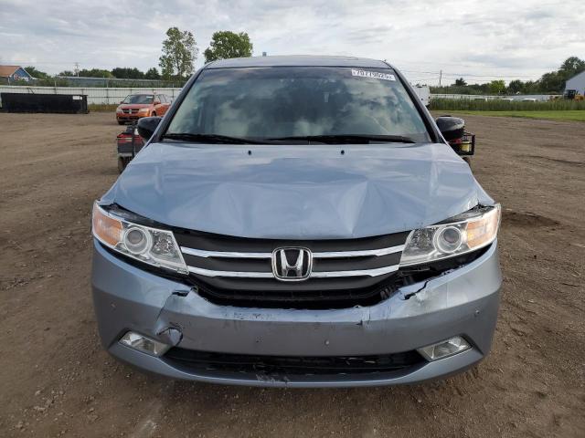 5FNRL5H92CB075089 - 2012 HONDA ODYSSEY TOURING BLUE photo 5