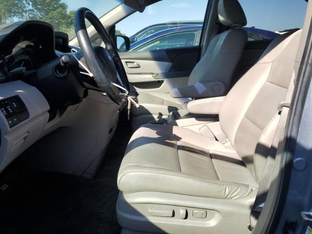 5FNRL5H92CB075089 - 2012 HONDA ODYSSEY TOURING BLUE photo 7