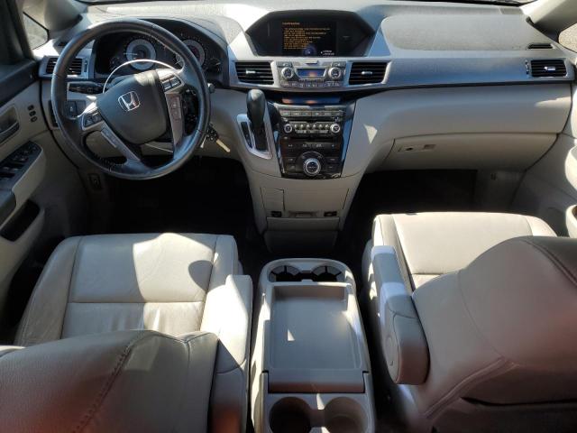 5FNRL5H92CB075089 - 2012 HONDA ODYSSEY TOURING BLUE photo 8