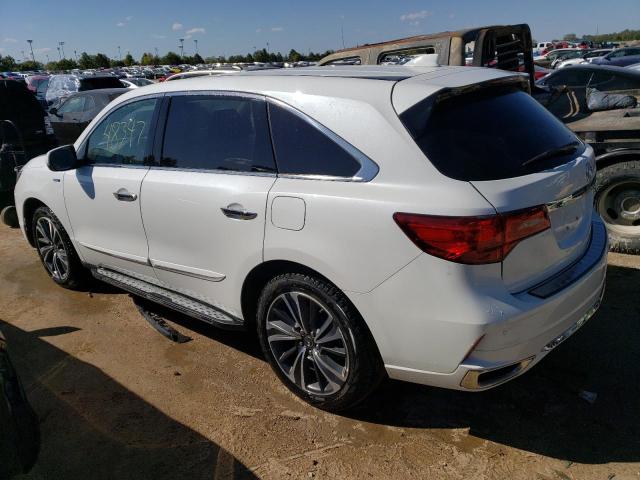 5J8YD7H59LL001135 - 2020 ACURA MDX SPORT HYBRID TECHNOLOGY WHITE photo 2