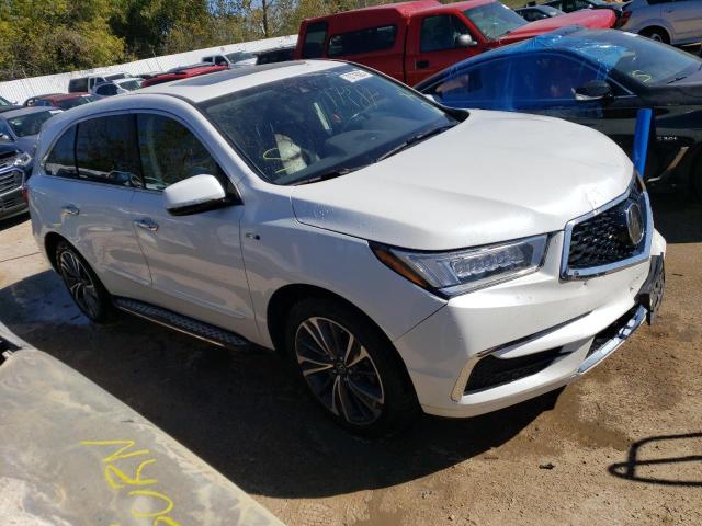 5J8YD7H59LL001135 - 2020 ACURA MDX SPORT HYBRID TECHNOLOGY WHITE photo 4